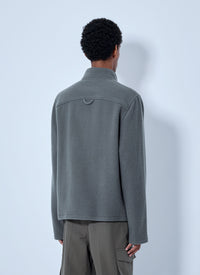 Rier Men Fleece Full Zip Sweatshirt