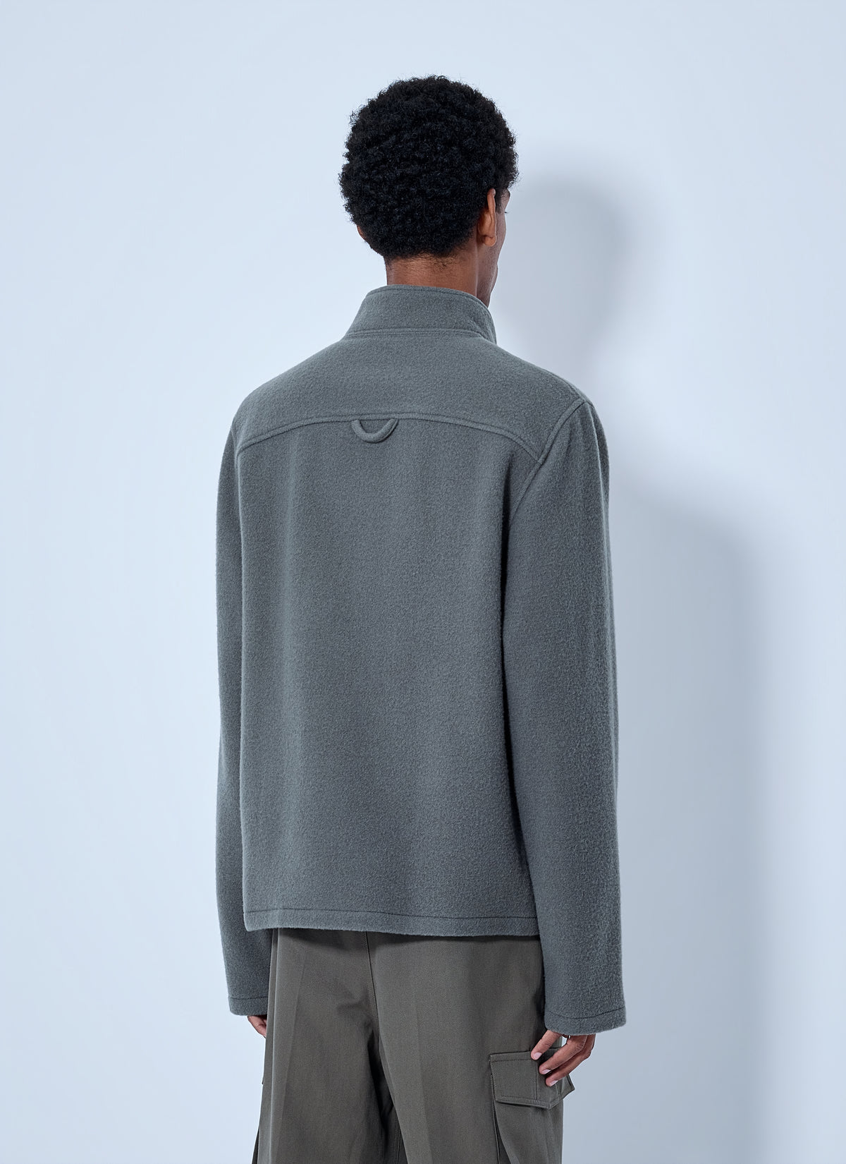Rier Men Fleece Full Zip Sweatshirt