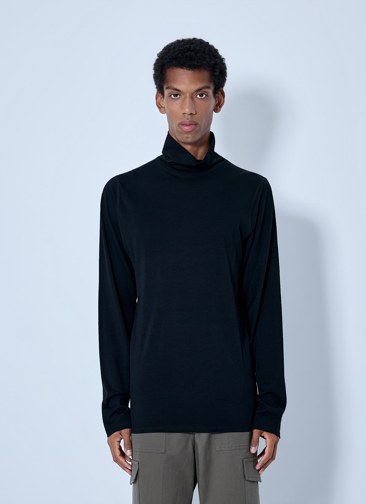 RIER Rier Men Polar Jersey Turtleneck