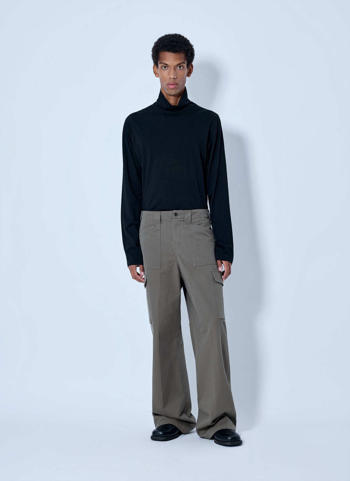 RIER Rier Men Polar Jersey Turtleneck