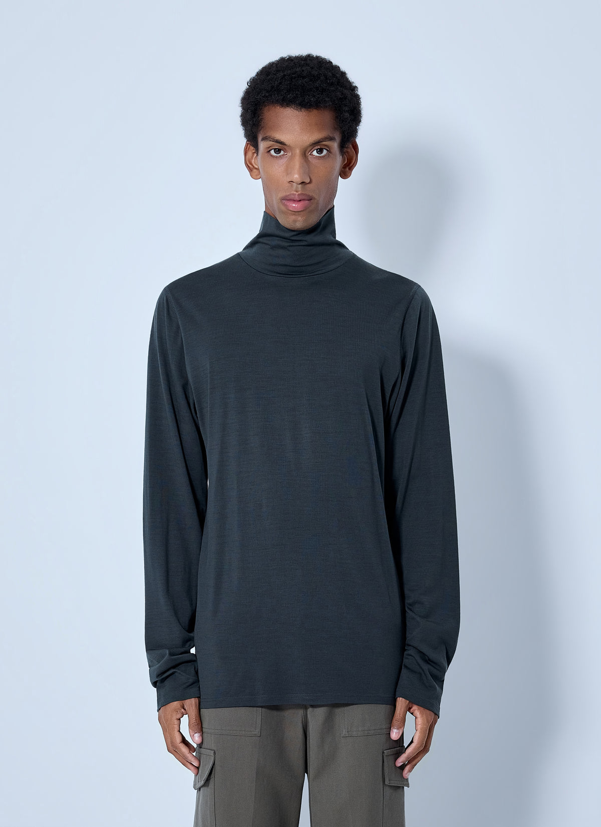 RIER Rier Men Polar Jersey Turtleneck