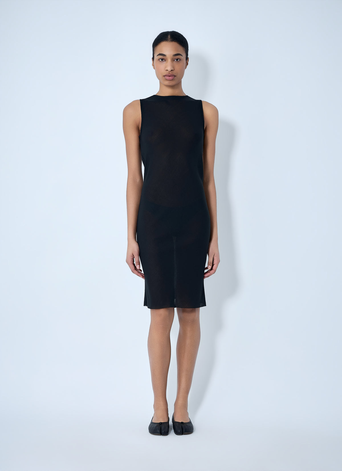 RIER Rier Women Sleeveless Mesh Midi Dress