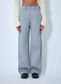 Rier Women Wide-Leg Tailored Trousers