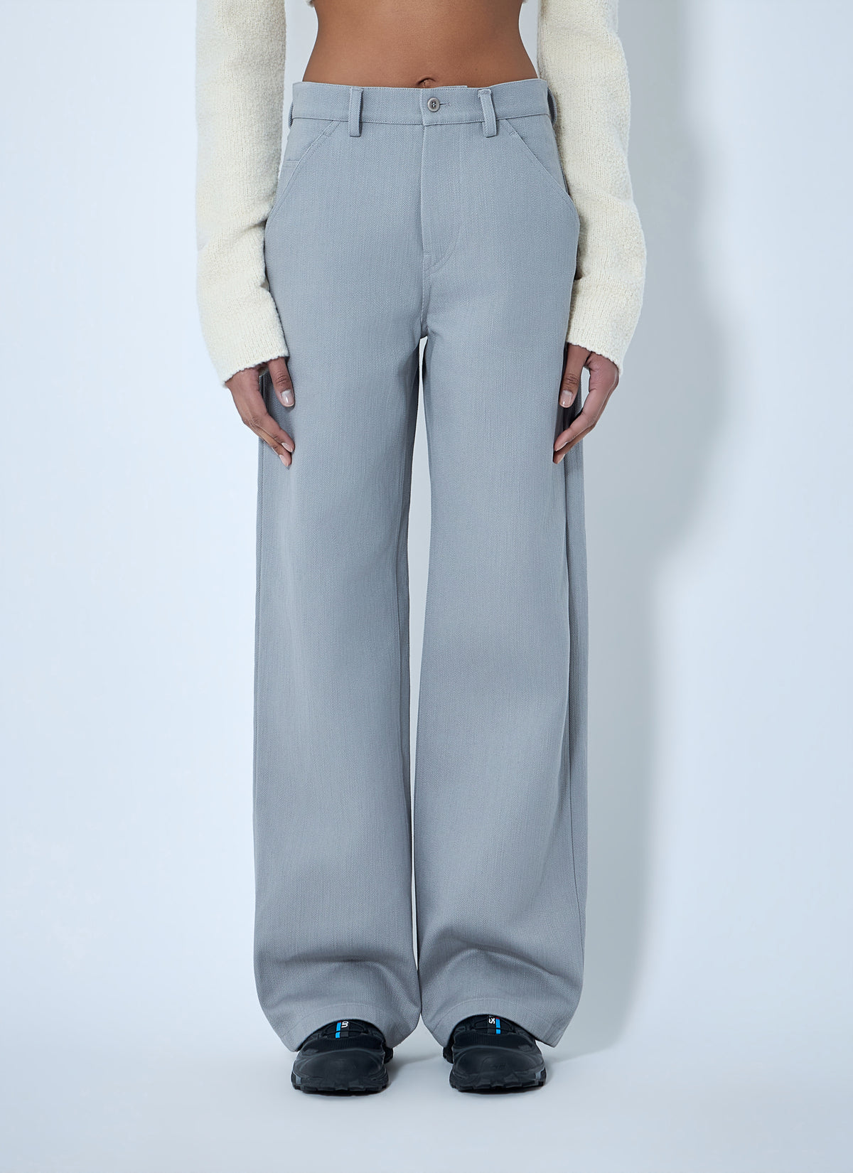 Rier Women Wide-Leg Tailored Trousers