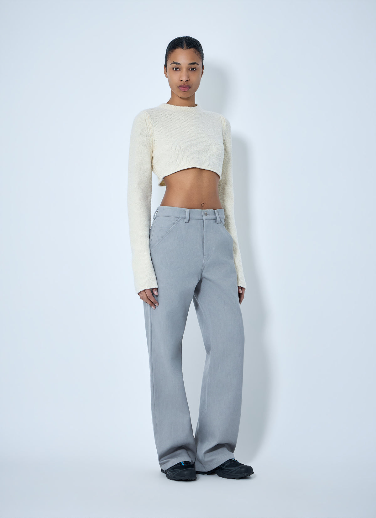 Rier Women Wide-Leg Tailored Trousers