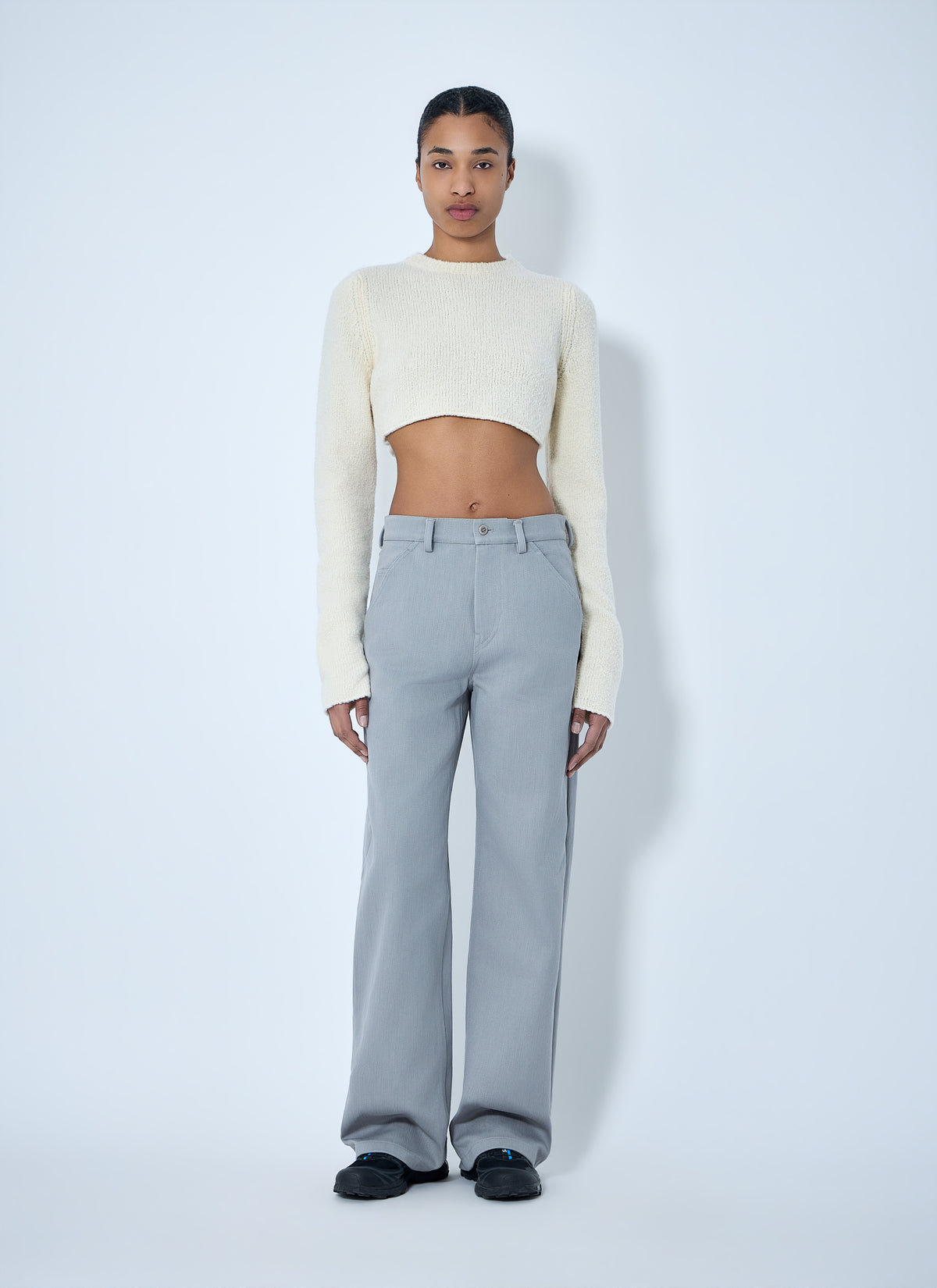 RIER Rier Women Cropped Knit Sweater