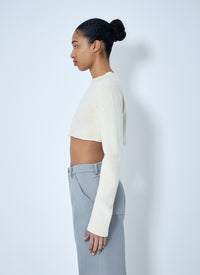 RIER Rier Women Cropped Knit Sweater