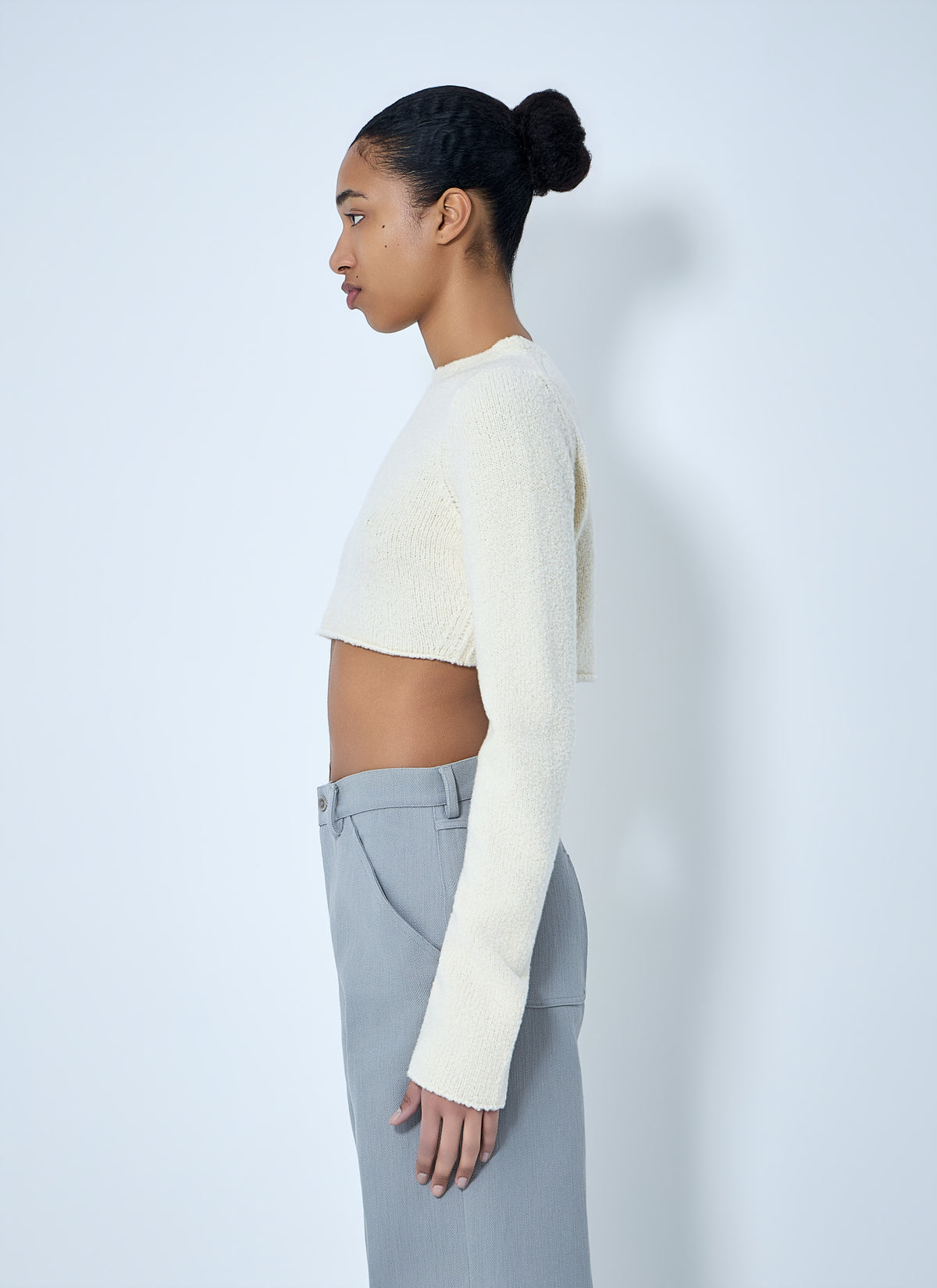 RIER Rier Women Cropped Knit Sweater