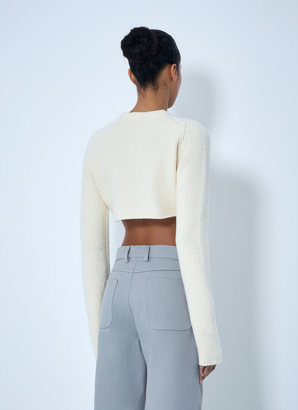 RIER Rier Women Cropped Knit Sweater