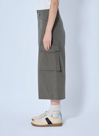 Rier Women Cargo Culottes