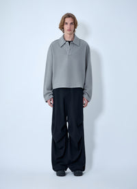 Rier Women Oversized Polo Knit Jumper