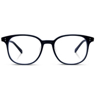 Röst Men’s Black Round Full-Rim Optical Eyeglass Frames 50-18-140 (w/o Case)