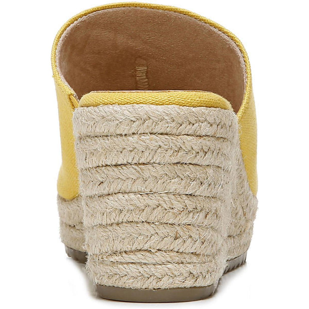 Oodles Womens Padded Insole Canvas Espadrilles