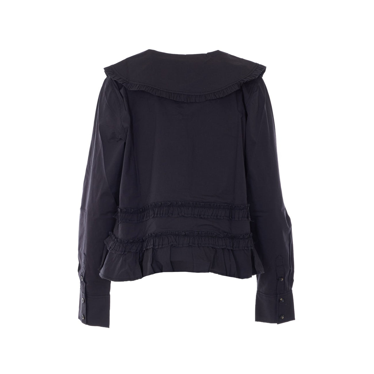 Ganni Ganni Women Ruffle Shirt