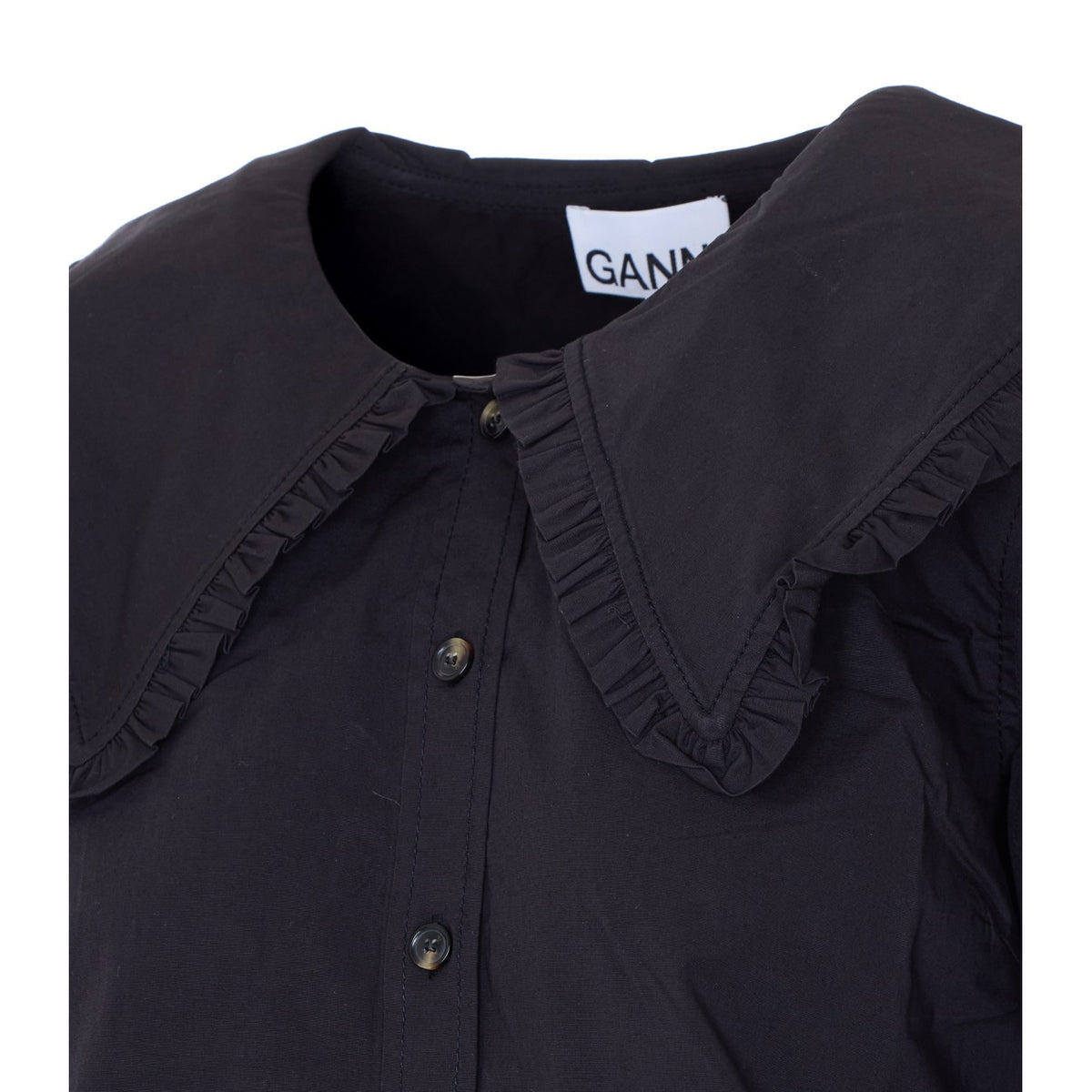 Ganni Ganni Women Ruffle Shirt