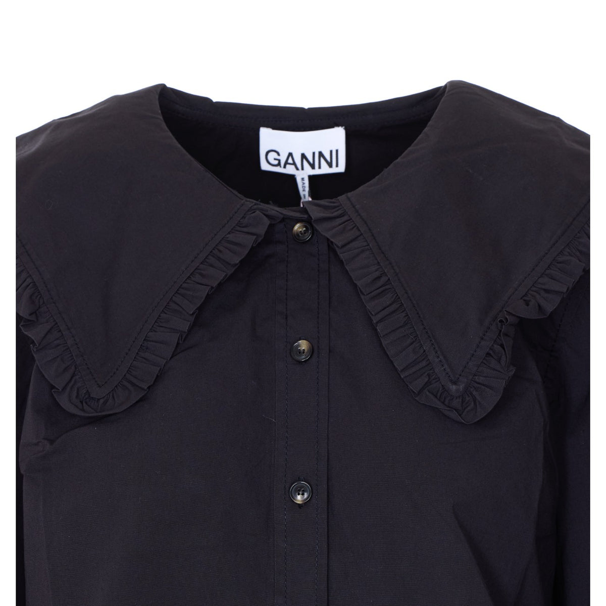 Ganni Ganni Women Ruffle Shirt
