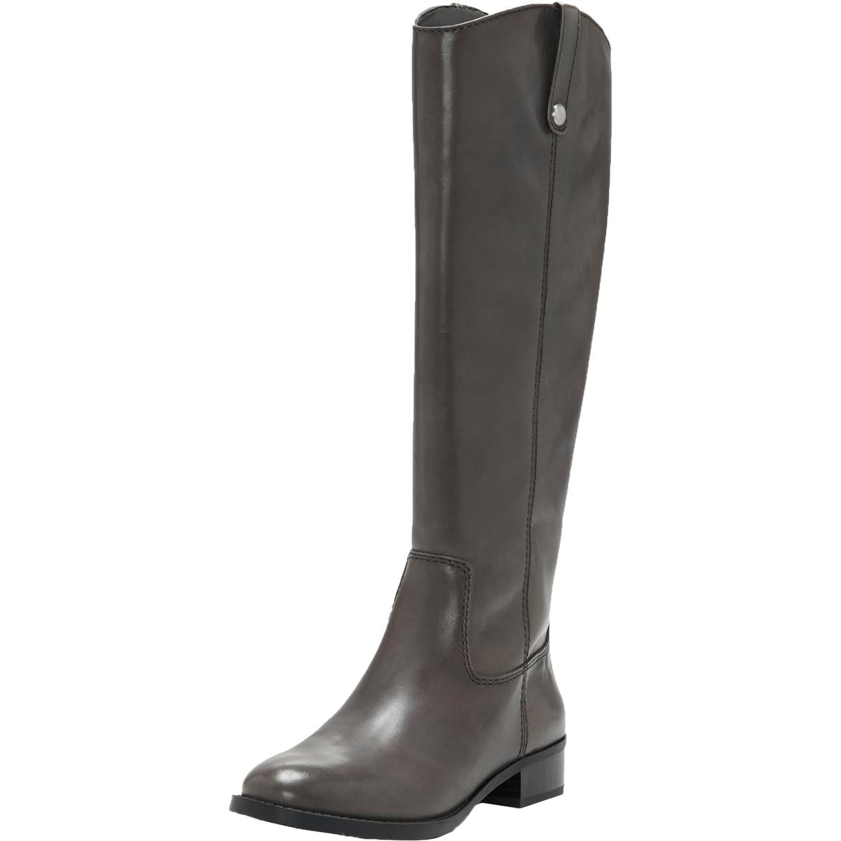 INC Womens Fawne Leather Knee-High Riding Boots