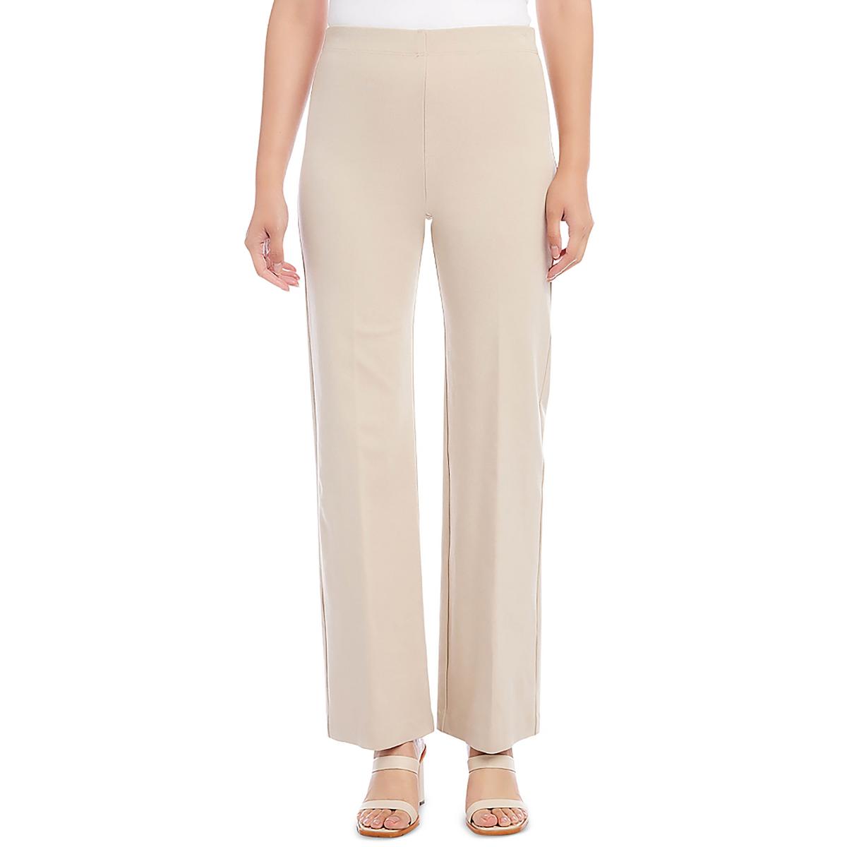 Womens Solid Viscose Trouser Pants