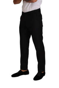 Dolce & Gabbana Men's Slim Fit Jeans with Paint Splatter Design