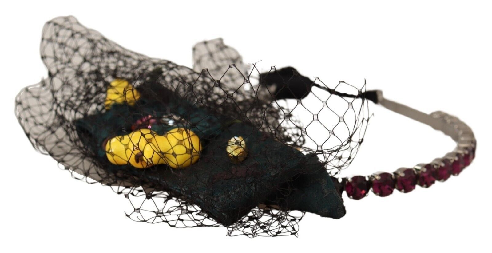 Dolce & Gabbana Enchanting Jewel-Toned Crystal Women's Diadem