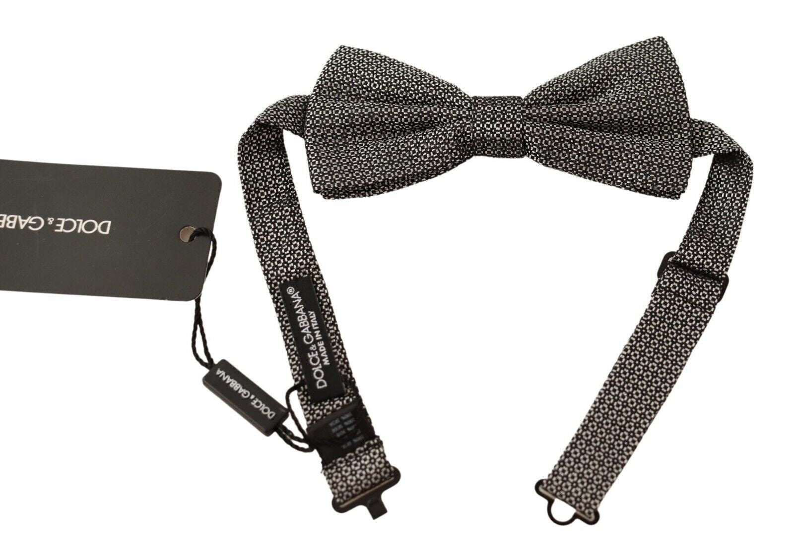 Dolce & Gabbana Elegant Multicolor Silk Bow Men's Tie