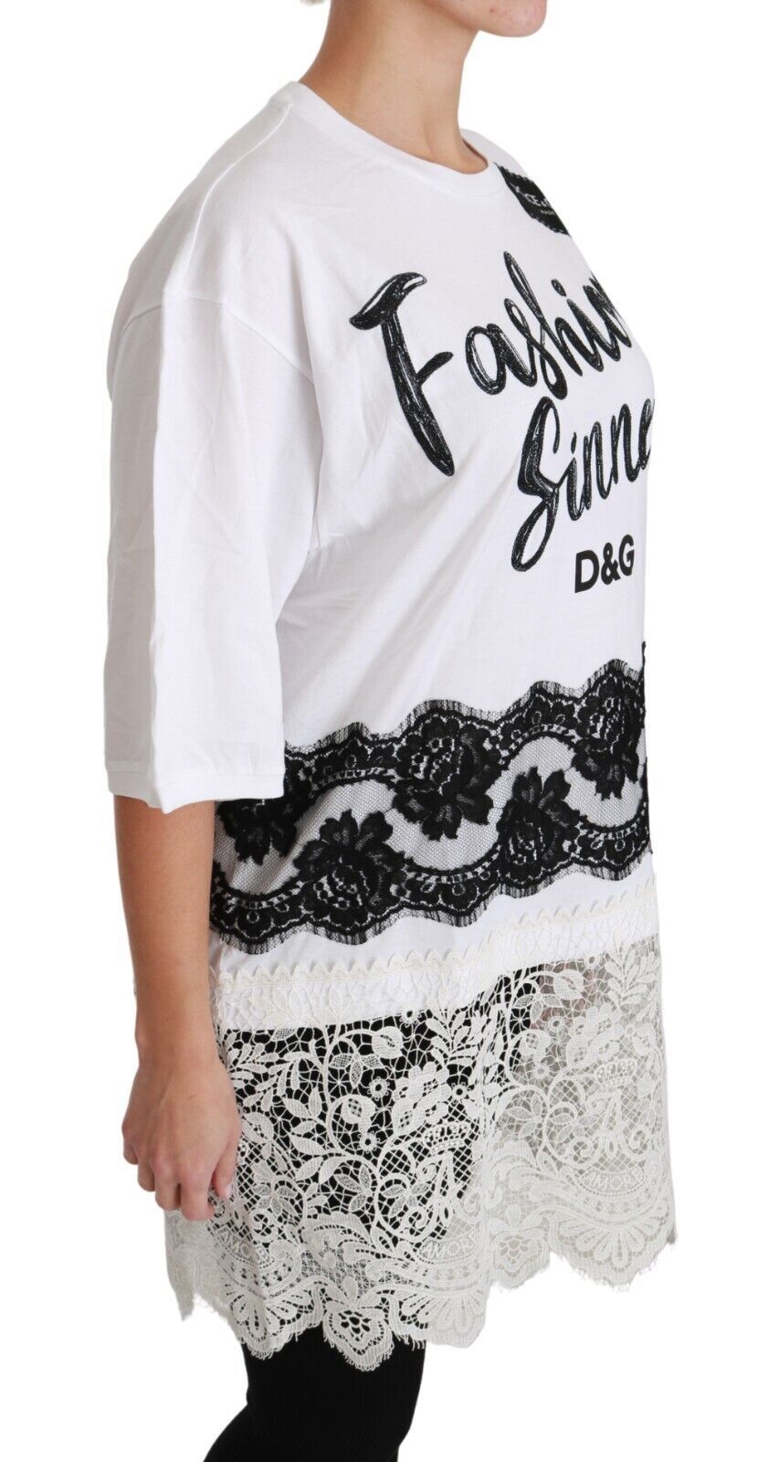 Dolce & Gabbana Chic DG Fashion Sinners Oversized Women's Tee6