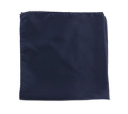 Dolce & Gabbana Elegant Silk Pocket Square in Lustrous Men's Blue