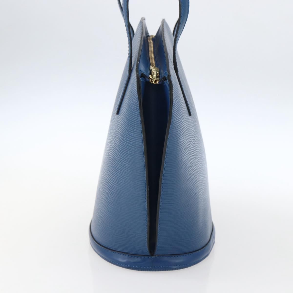 Louis Vuitton Saint Jacques Handbag Epi Leather Blue Leather Shoulder Bag Bag (Authentic Pre-Loved)