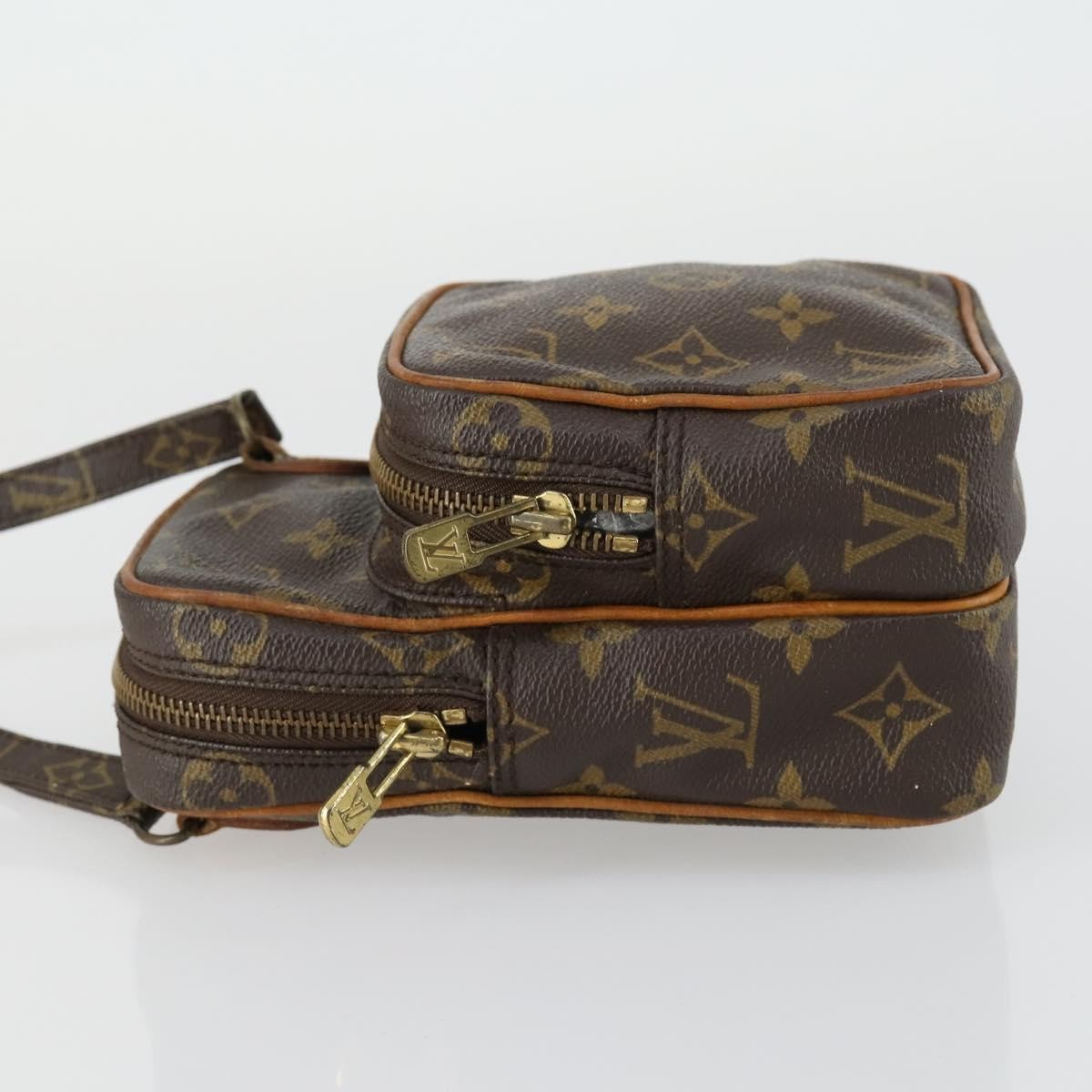 Louis Vuitton Amazone Bag Monogram Canvas Brown Canvas Shoulder Bag Bag (Pre-Loved)