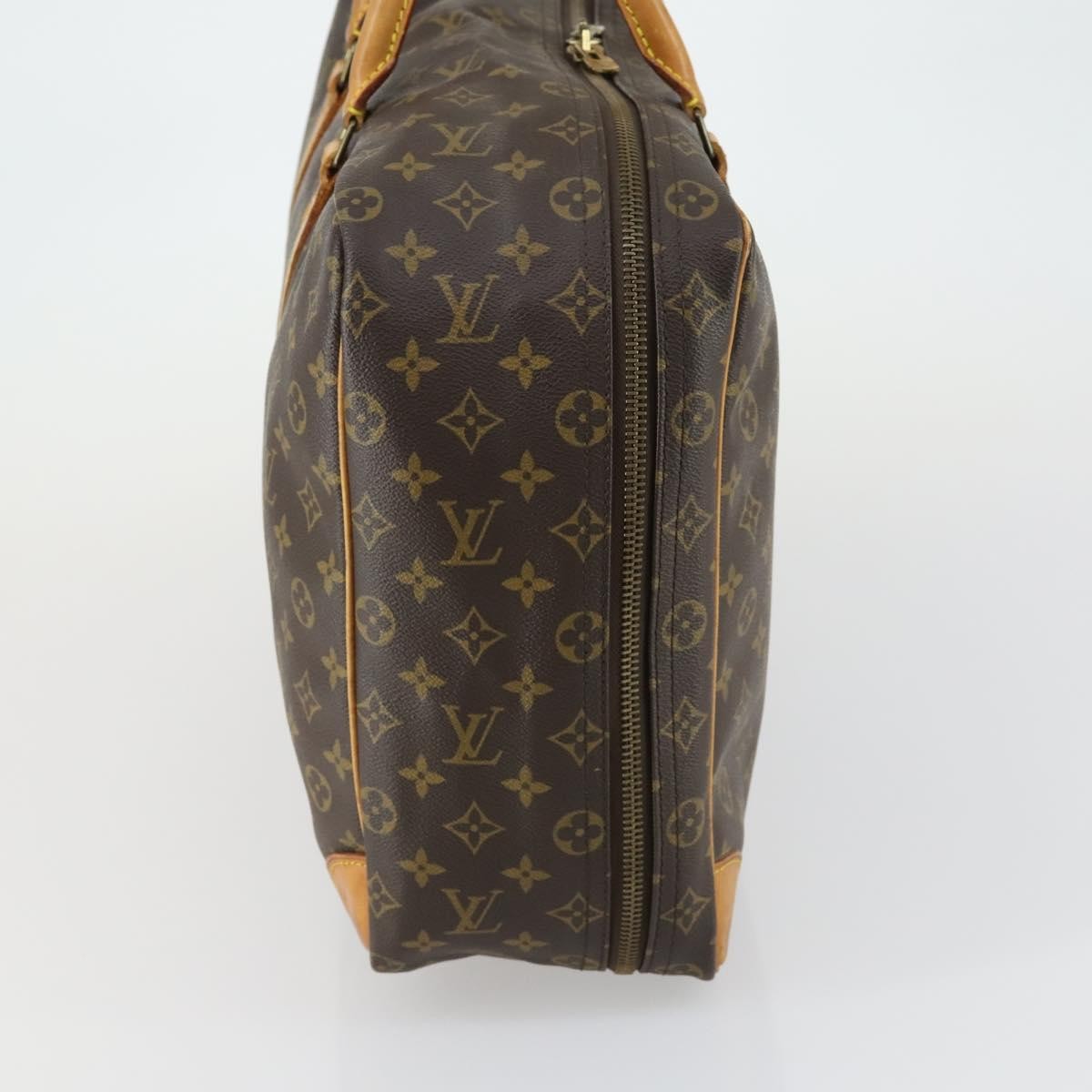 Louis Vuitton Sirius Handbag Monogram Canvas Brown Canvas Travel Bag Bag (Pre-Loved)