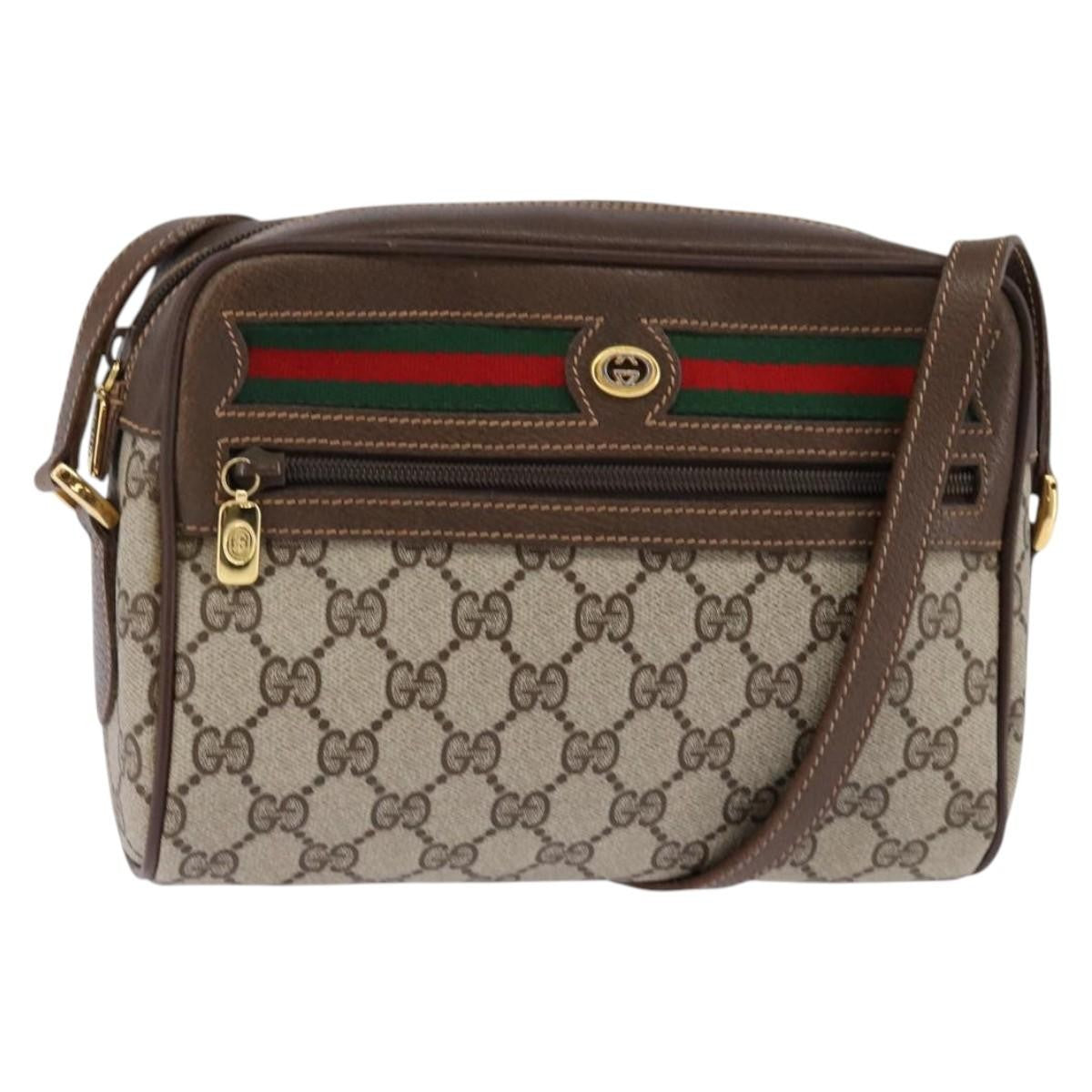 Gucci Ophidia Shoulder Bag Gg Canvas Beige Canvas Shoulder Bag Bag (Authentic Pre-Loved)