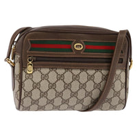 Gucci Ophidia Shoulder Bag Gg Canvas Beige Canvas Shoulder Bag Bag (Authentic Pre-Loved)