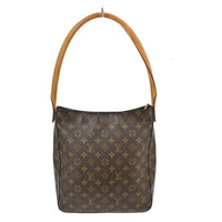 Louis Vuitton Louis Vuitton Monogram Looping Handbag Monogram Canvas Brown Canvas Shoulder Bag Bag (Pre-Loved)