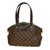 Louis Vuitton Verona Handbag Damier Brown Canvas Shoulder Bag Bag (Pre-Loved)