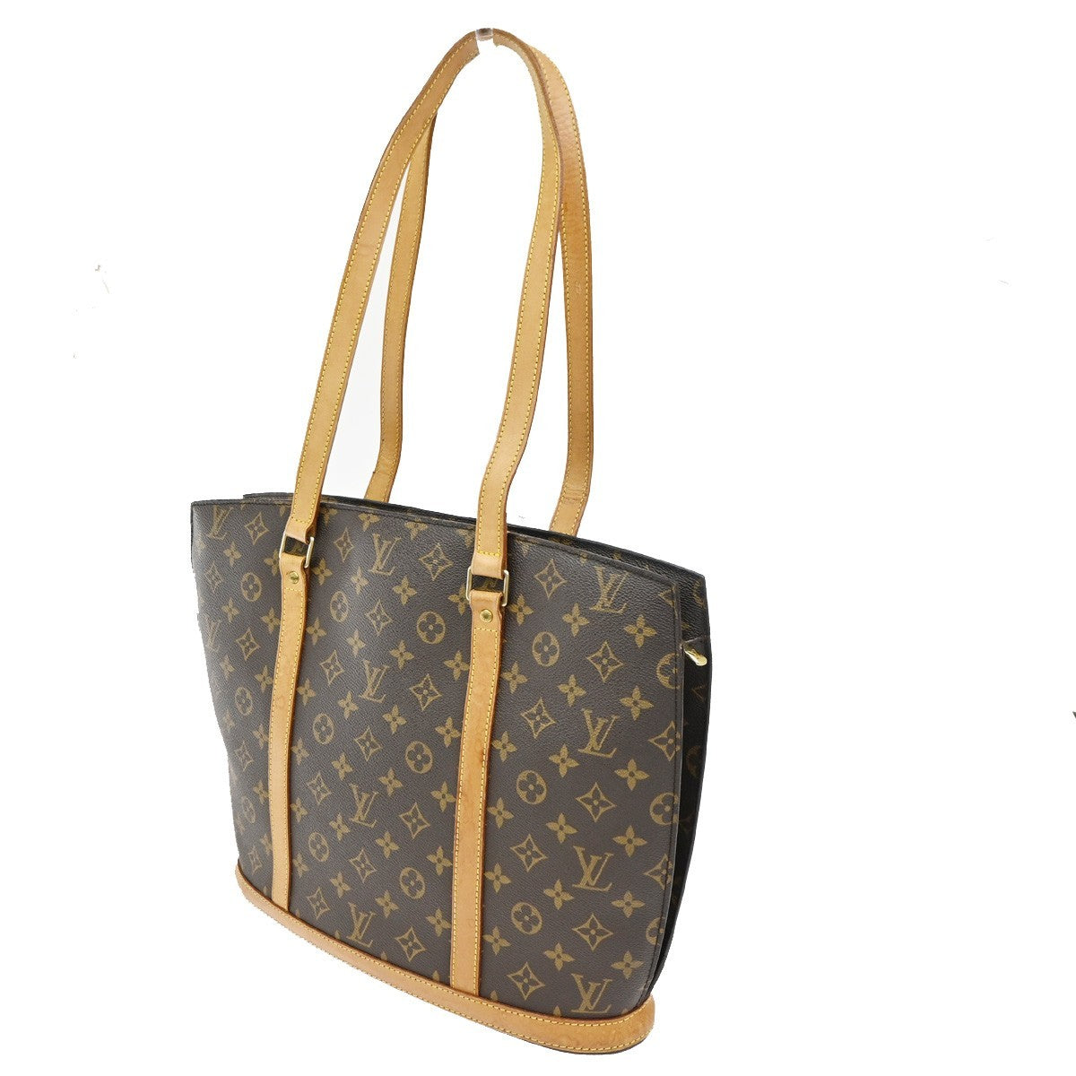 Louis Vuitton Babylone Handbag Monogram Canvas Brown Canvas Shoulder Bag Bag (Pre-Loved)