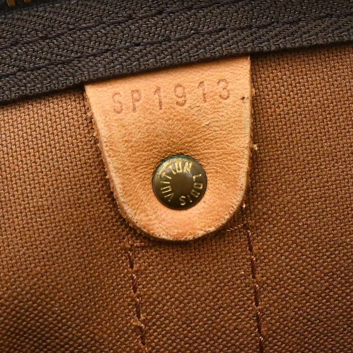 Louis Vuitton Louis Vuitton Keepall Bag Monogram Canvas Brown Canvas Travel Bag Bag (Pre-Loved)