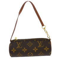 Louis Vuitton Louis Vuitton Papillon Pochette Monogram Canvas Brown Canvas Clutche & Pouche Bag (Authentic Pre-Loved)