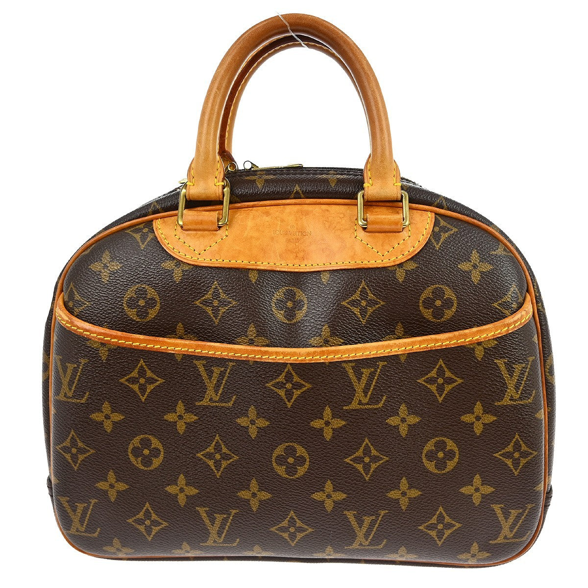 Louis Vuitton Louis Vuitton Trouville Handbag Monogram Canvas Brown Canvas Handbag (Authentic Pre-Loved)
