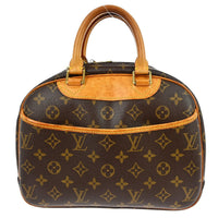 Louis Vuitton Louis Vuitton Trouville Handbag Monogram Canvas Brown Canvas Handbag (Authentic Pre-Loved)