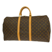 Louis Vuitton Louis Vuitton Keepall Bag Monogram Canvas Brown Canvas Travel Bag Bag (Pre-Loved)