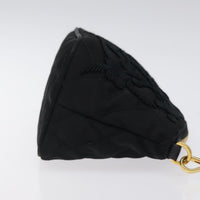Prada Vintage Pouch Tessuto Gold Nylon Clutche & Pouche Bag (Pre-Loved)