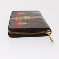 Louis Vuitton Zippy Wallet Canvas Brown Canvas Wallets Accessory (Authentic Pre-Loved)