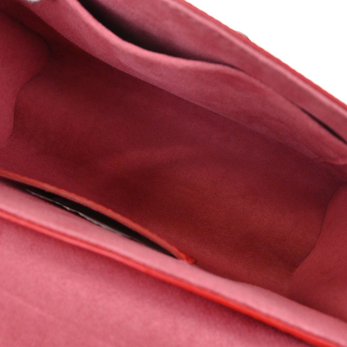 Louis Vuitton Twist Handbag Epi Leather Red Leather Shoulder Bag Bag (Authentic Pre-Loved)