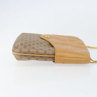 Gucci Micro Gg Supreme Shoulder Bag Gg Canvas Beige Pvc Shoulder Bag Bag (Pre-Loved)