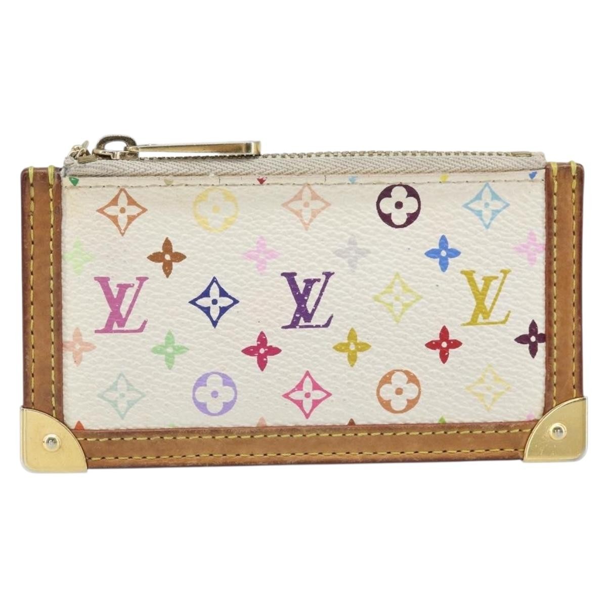 Louis Vuitton Pochette Clés Monogram Canvas Multicolour Canvas Wallets Accessory (Pre-Loved)