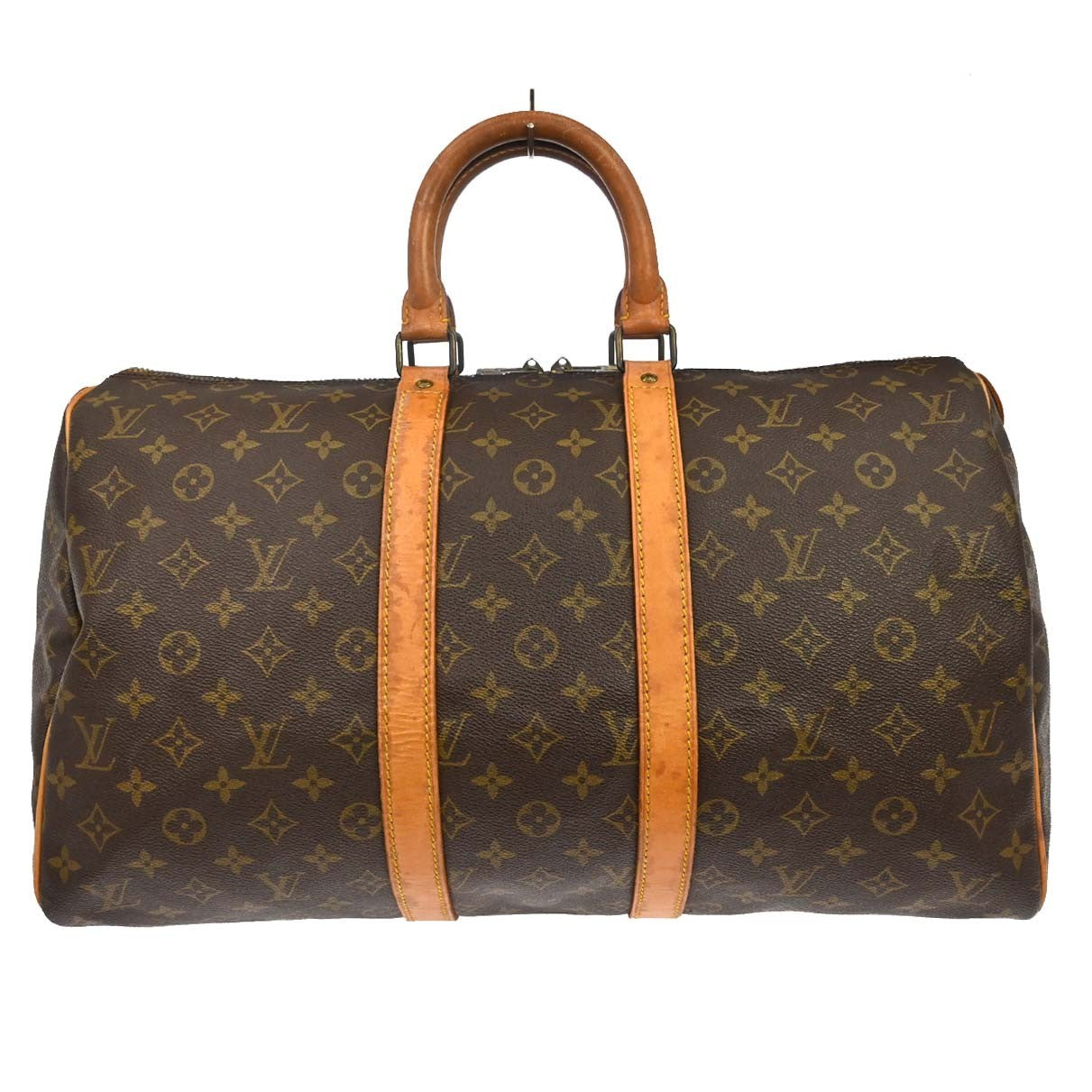 Louis Vuitton Louis Vuitton Keepall Bag Monogram Canvas Brown Canvas Travel Bag Bag (Pre-Loved)