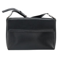 Salvatore Ferragamo Vala Shoulder Bag Leather Black Leather Shoulder Bag Bag (Authentic Pre-Loved)