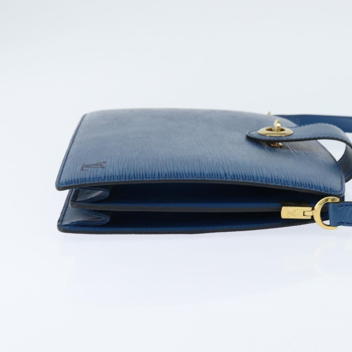 Louis Vuitton Capucines Shoulder Bag Epi Leather Blue Leather Shoulder Bag Bag (Authentic Pre-Loved)