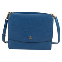 Louis Vuitton Grenelle Shoulder Bag Epi Leather Blue Leather Shoulder Bag Bag (Authentic Pre-Loved)