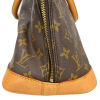 Louis Vuitton Louis Vuitton Alma Handbag Monogram Canvas Brown Canvas Handbag (Pre-Loved)